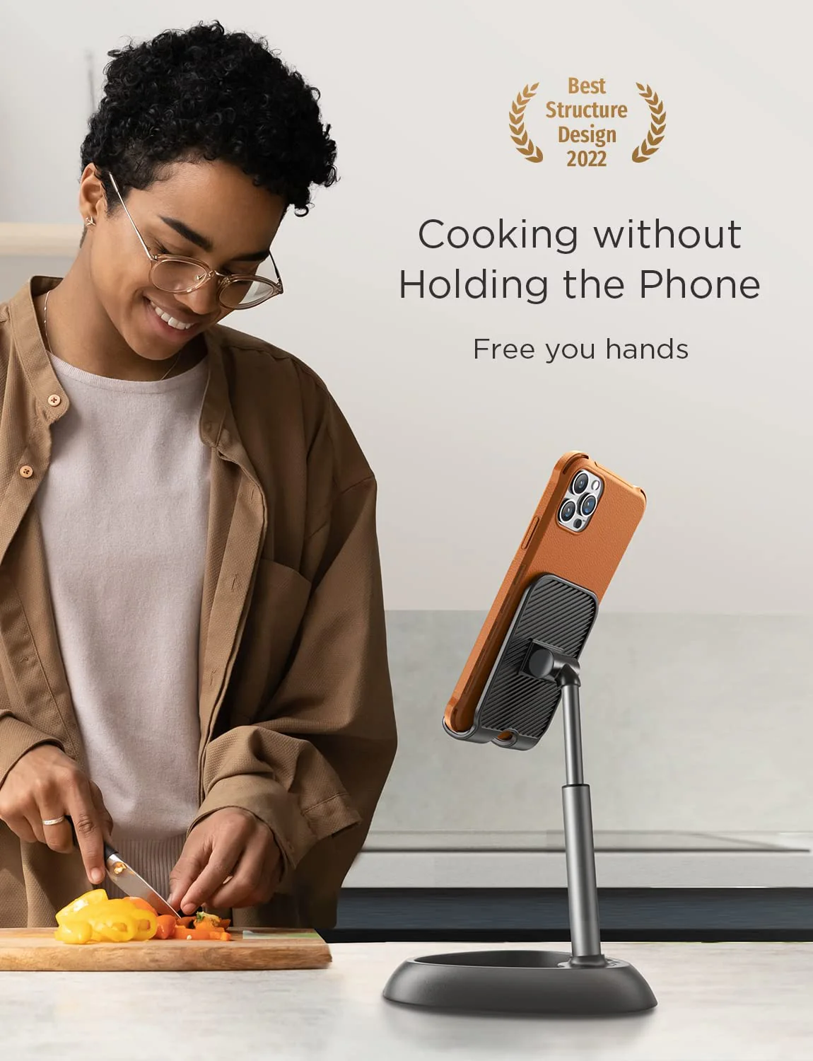 Lisen Cell Phone Stand for Desk - Image 3