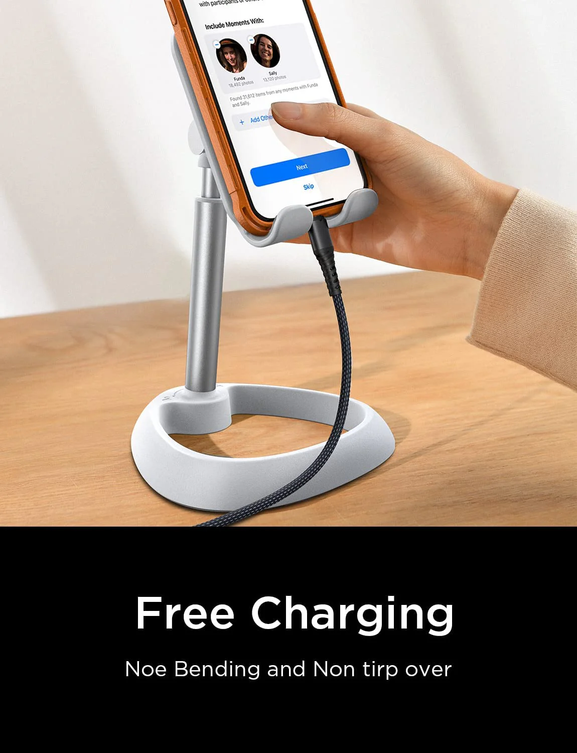 Lisen Cell Phone Stand for Desk - Image 6