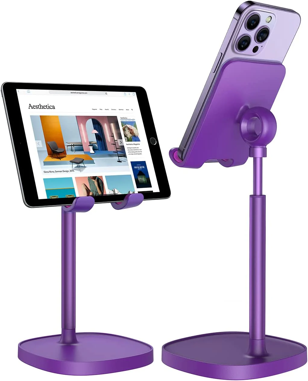 Lisen Adjustable Cell Phone Stand for Desk - Image 10