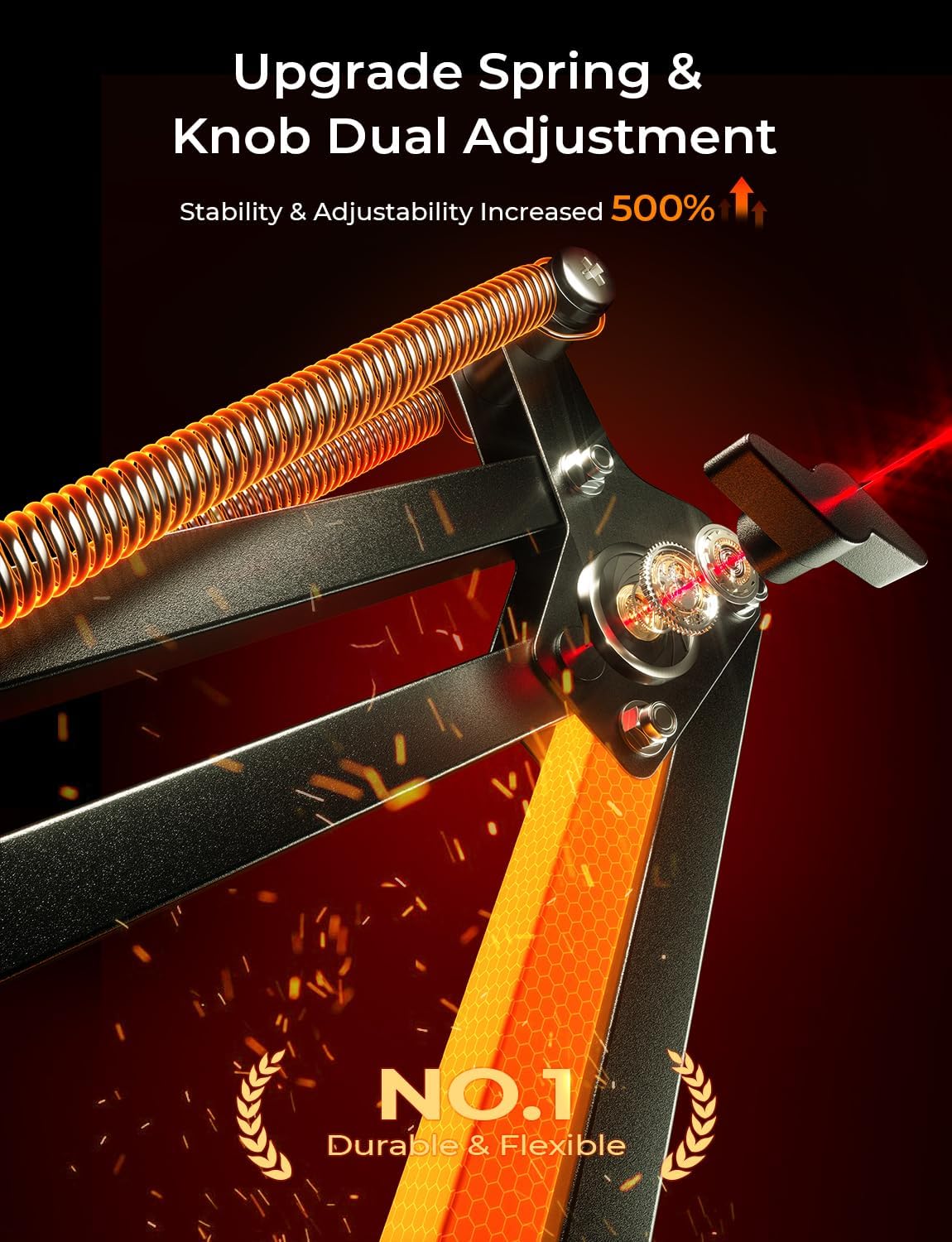 Lisen 2 Clamps Tablet Phone Stand for Desk - Image 7