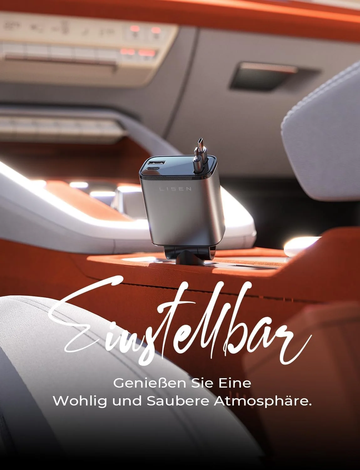 LISEN 4 in 1 Car Charger - Image 7