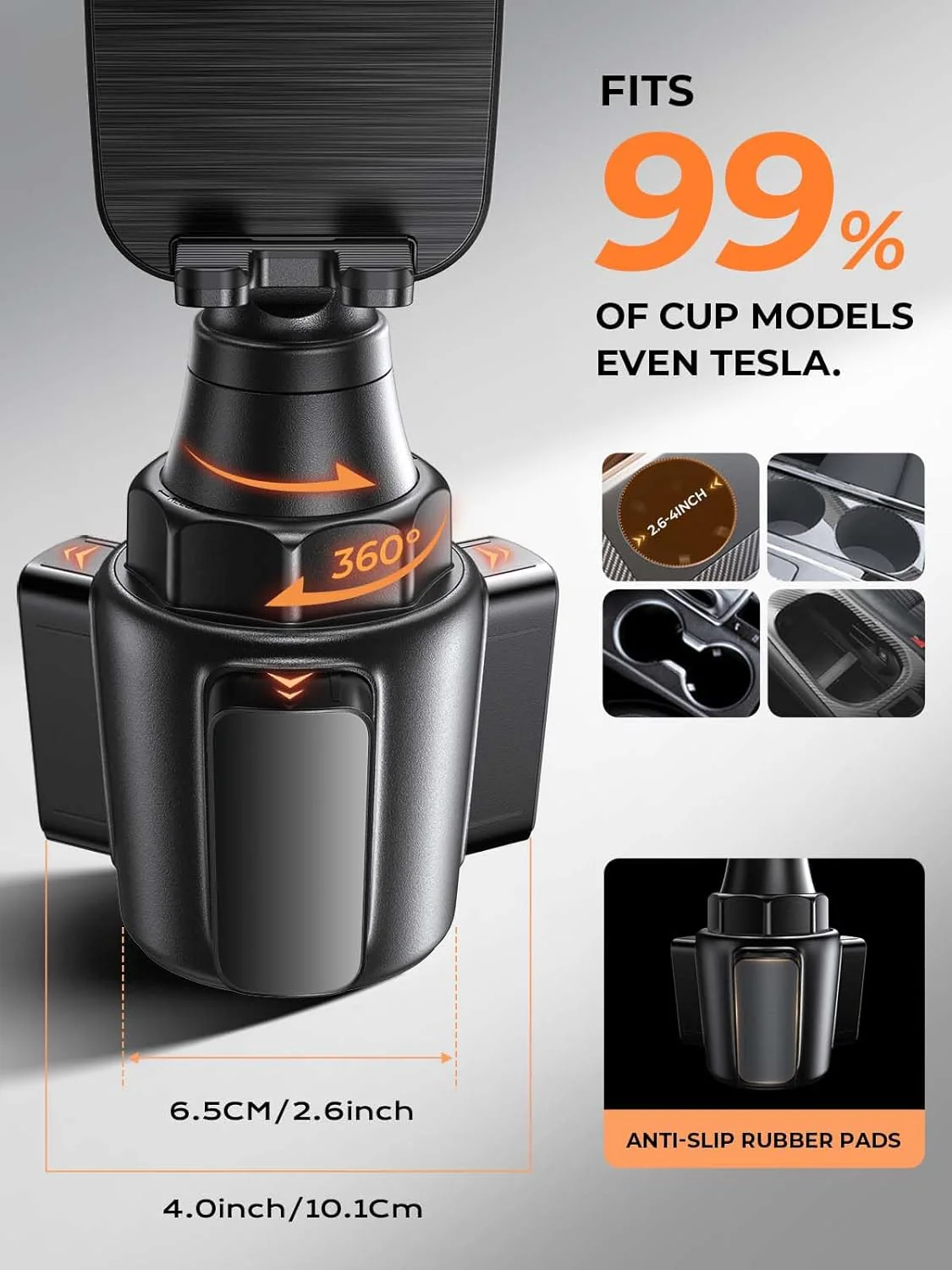 Lisen Cup Holder Phone Mount for Car - Image 5