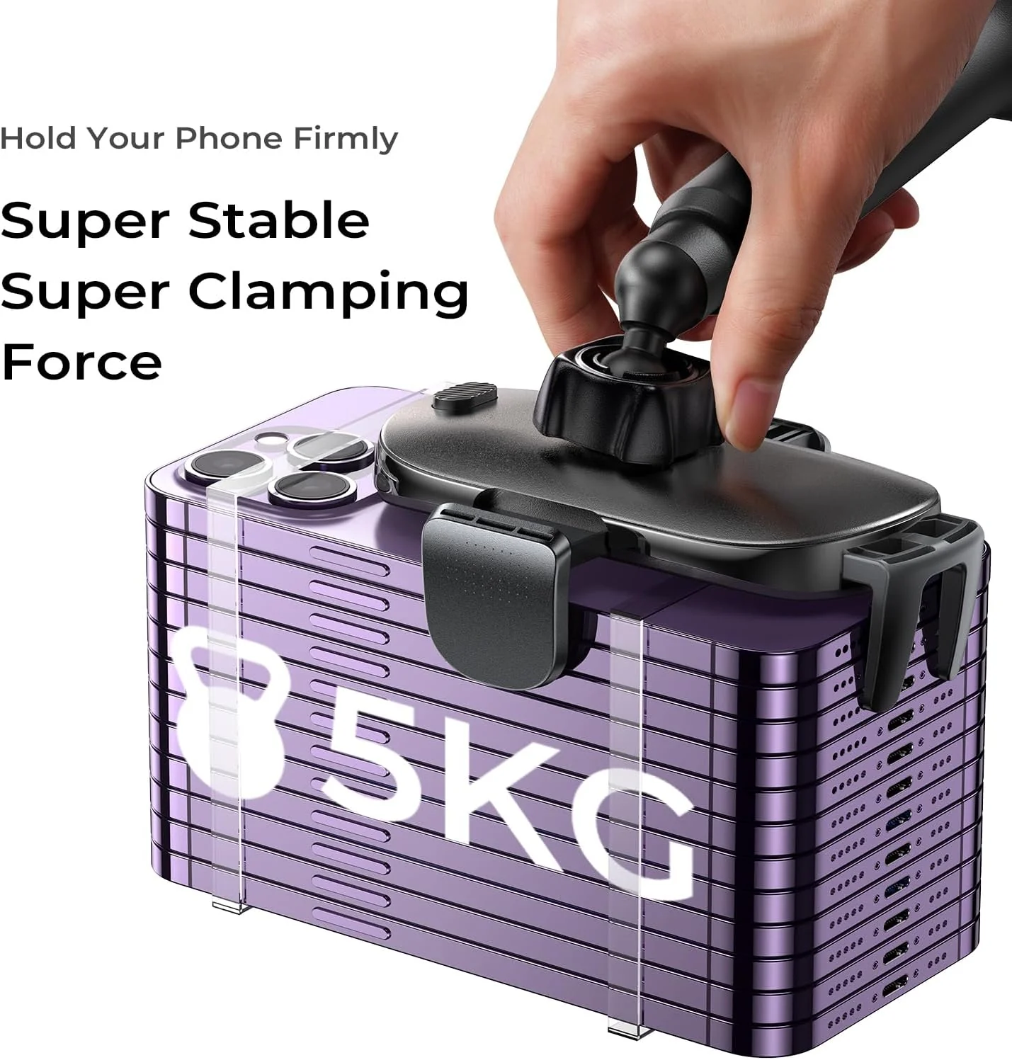 Lisen Cup Holder Phone Mount for Car - Image 4