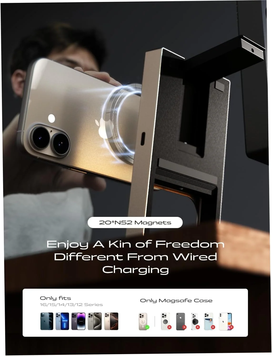 LISEN for iPhone 16 Charging Station Apple - Image 6