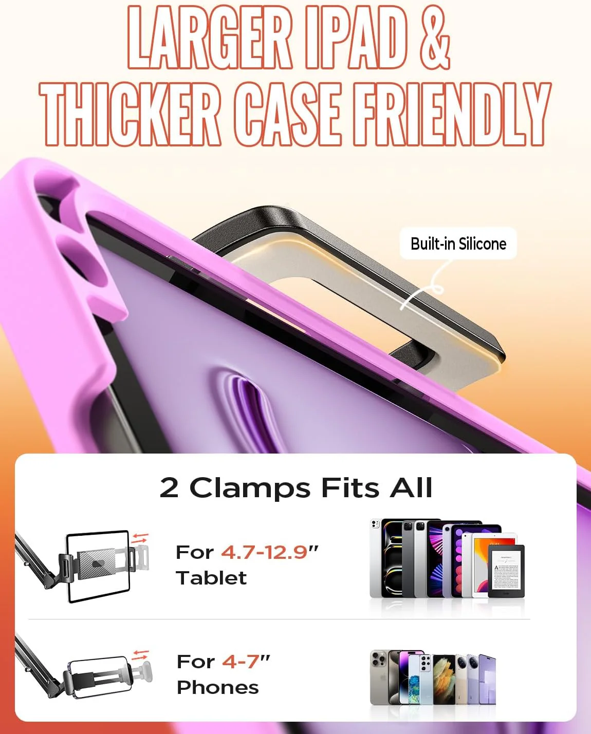 LISEN for Kindle Stand Reading in Bed - Image 3