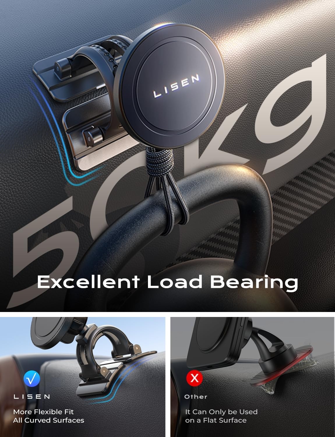 LISEN for MagSafe Car Mount Charger【15W】 - Image 7