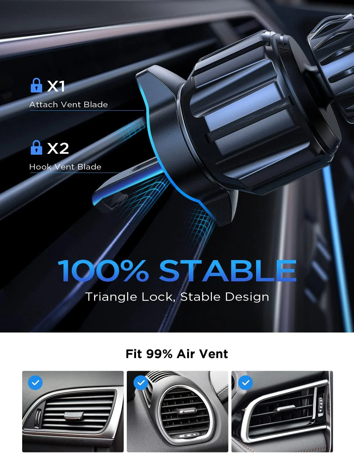 Lisen MagSafe CD Phone Holder for Car Mount - Image 7