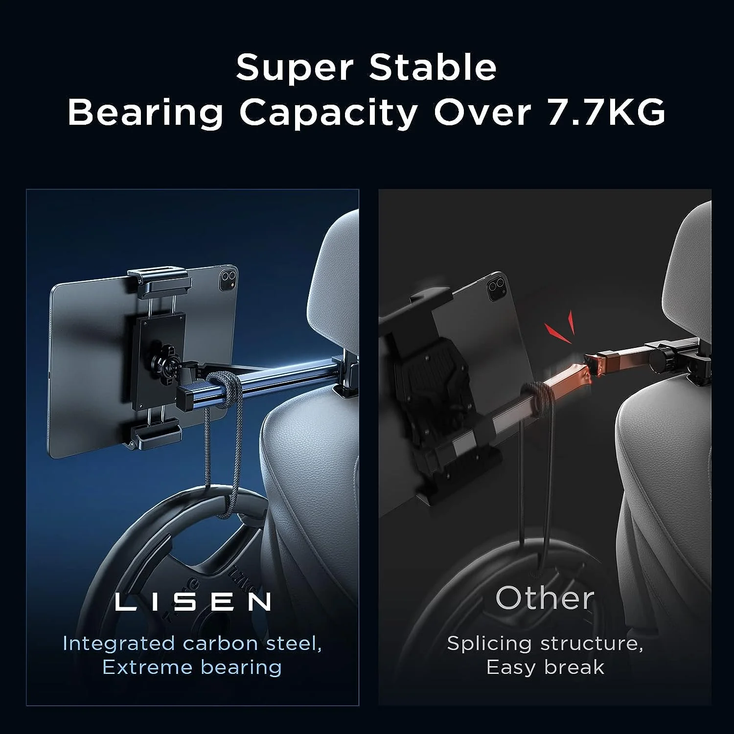 Lisen Tablet Holder for Car Headrest - Image 7