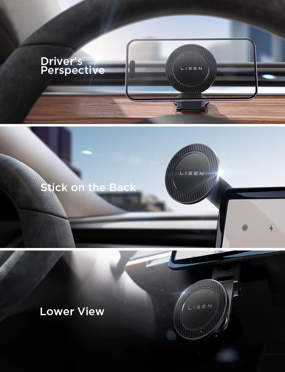 Lisen Tesla MagSafe Phone Mount Holder - Image 4