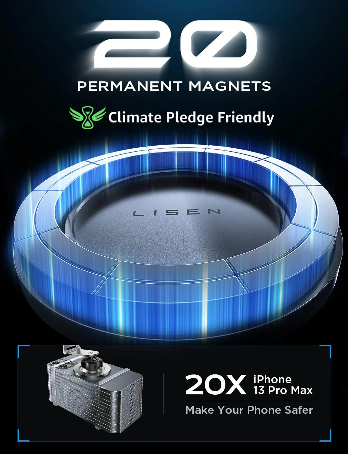 Lisen Tesla MagSafe Phone Mount Holder - Image 5